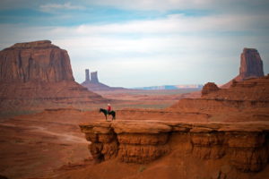 cowboy, West, Hat, People, Places, Nature, Landscapes, Canyon, Cliffs, Desert, Sky, Clouds, Mood