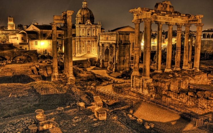 rome, Ruins HD Wallpaper Desktop Background