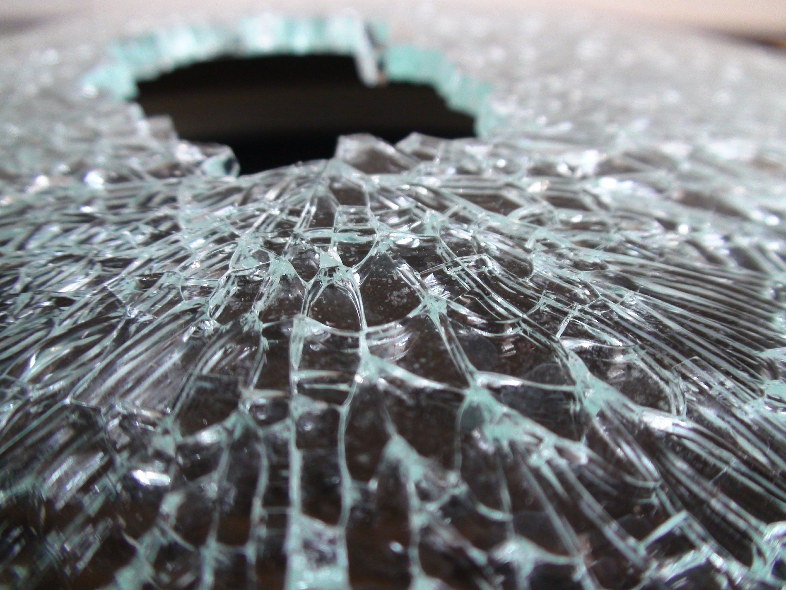 broken, Glass, Shattered, Crack, Abstract, Window, Bokeh, Pattern