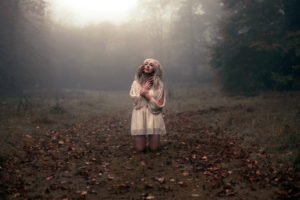 mood, Dark, Spooky, Creepy, Occult, Witch, Religion, Wicca, Emotion, Love, Landscapes, Trees, Forest, Fog, Mist, Women, Females, Blondes, Sexy, Babes, Fantasy