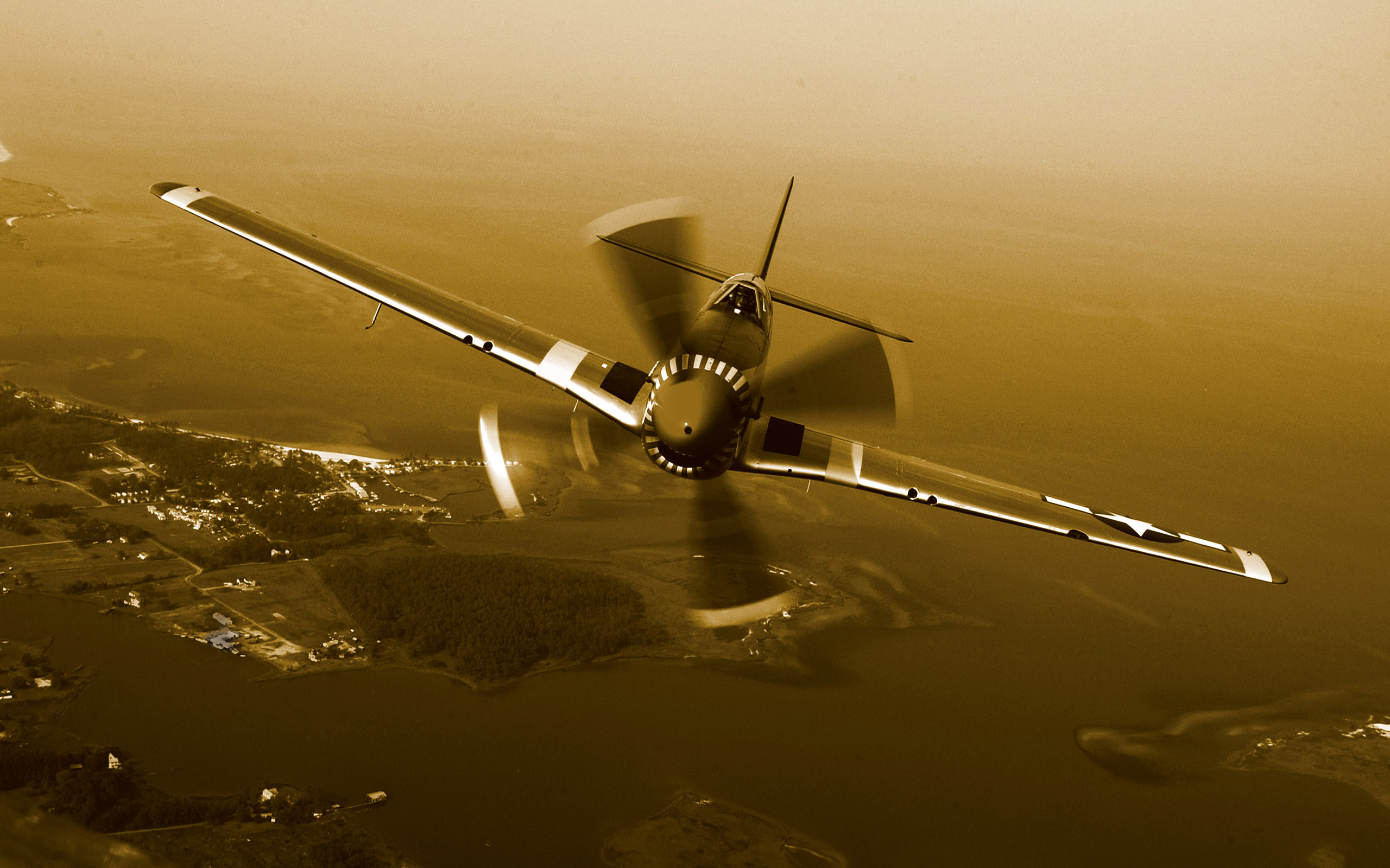 sepia, Vehicles, Aircrafts, Airplanes, Military, Fighter, Retro, Classic, Landscapes, Flight, Weapons, Pilot Wallpaper