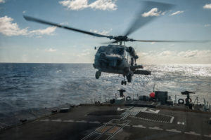 flight, Military, Helicopters, Ships, Boat, Ocean, Sea, Transport, Sky