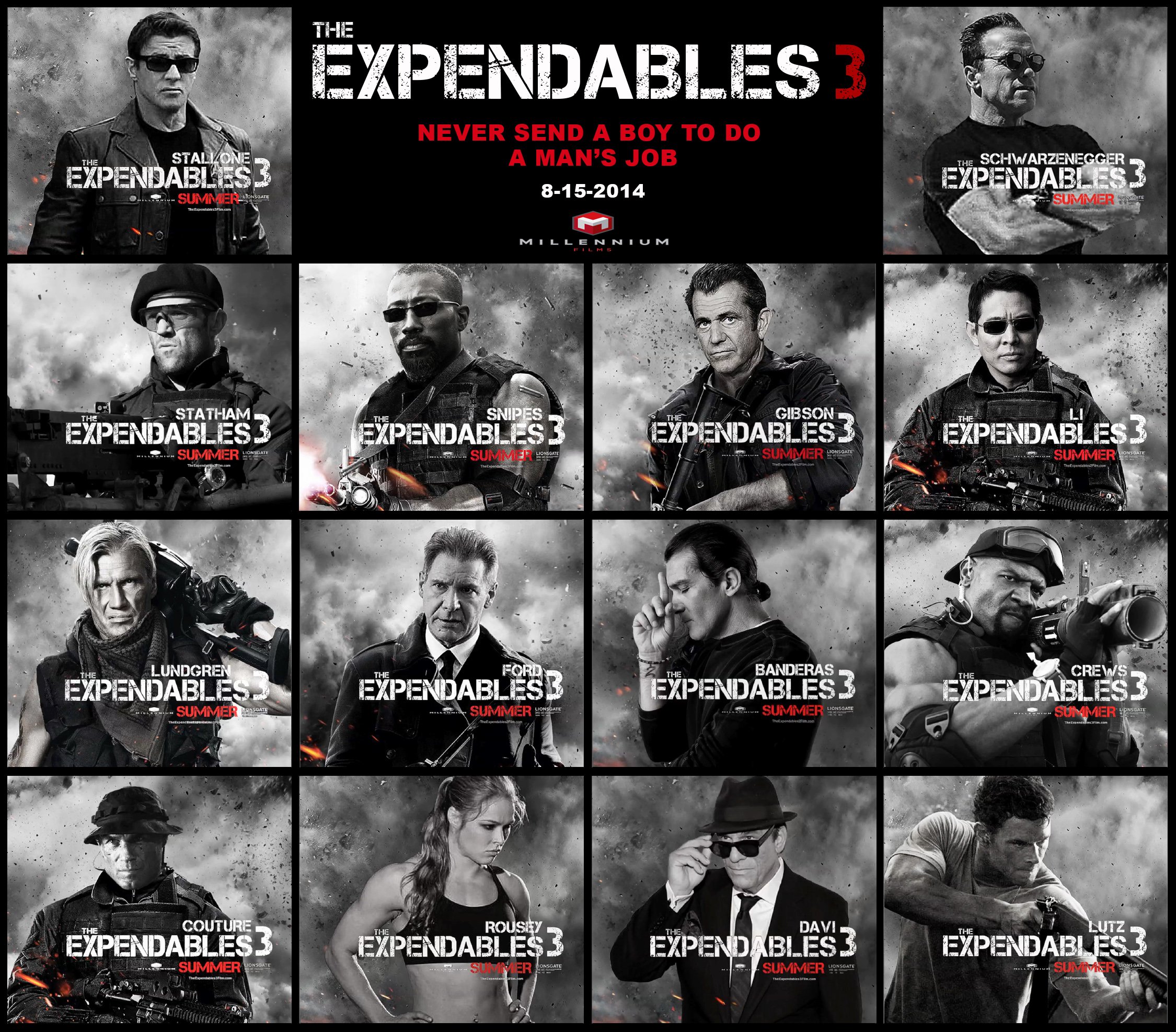 expendables, 3, Action, Adventure, Thriller,  52 Wallpaper