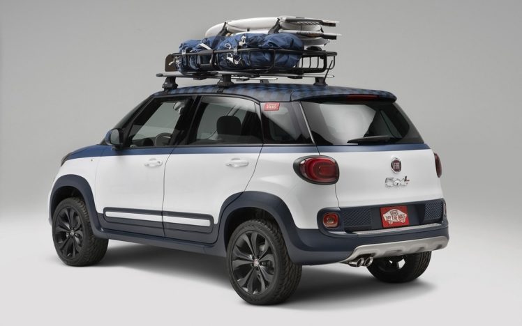 2014, Fiat, 500l, Vans, Design, Concept HD Wallpaper Desktop Background