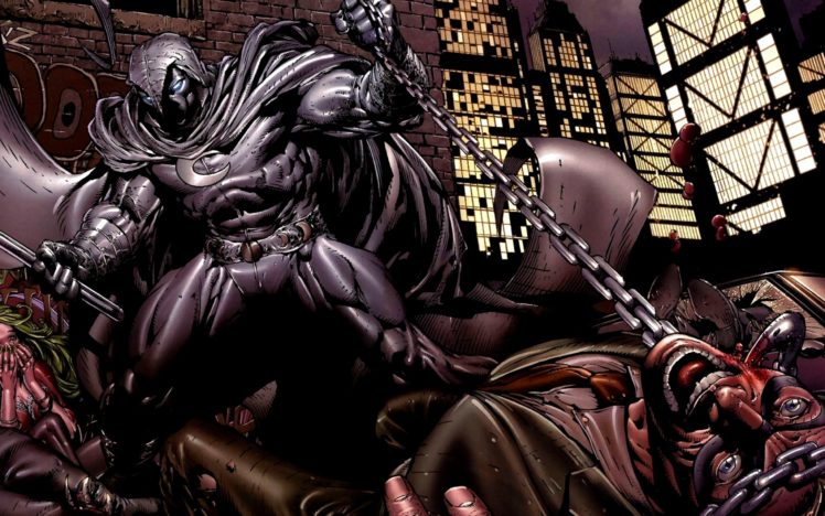 moon, Knight, Marvel HD Wallpaper Desktop Background