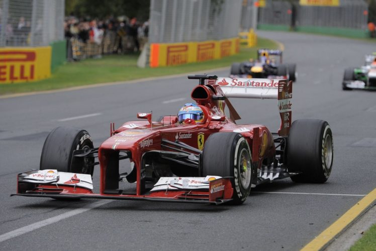 2013, F138, Ferrari, Formula, Race, Racing, Scuderia, Ravitaillement, Alonso, Massa HD Wallpaper Desktop Background