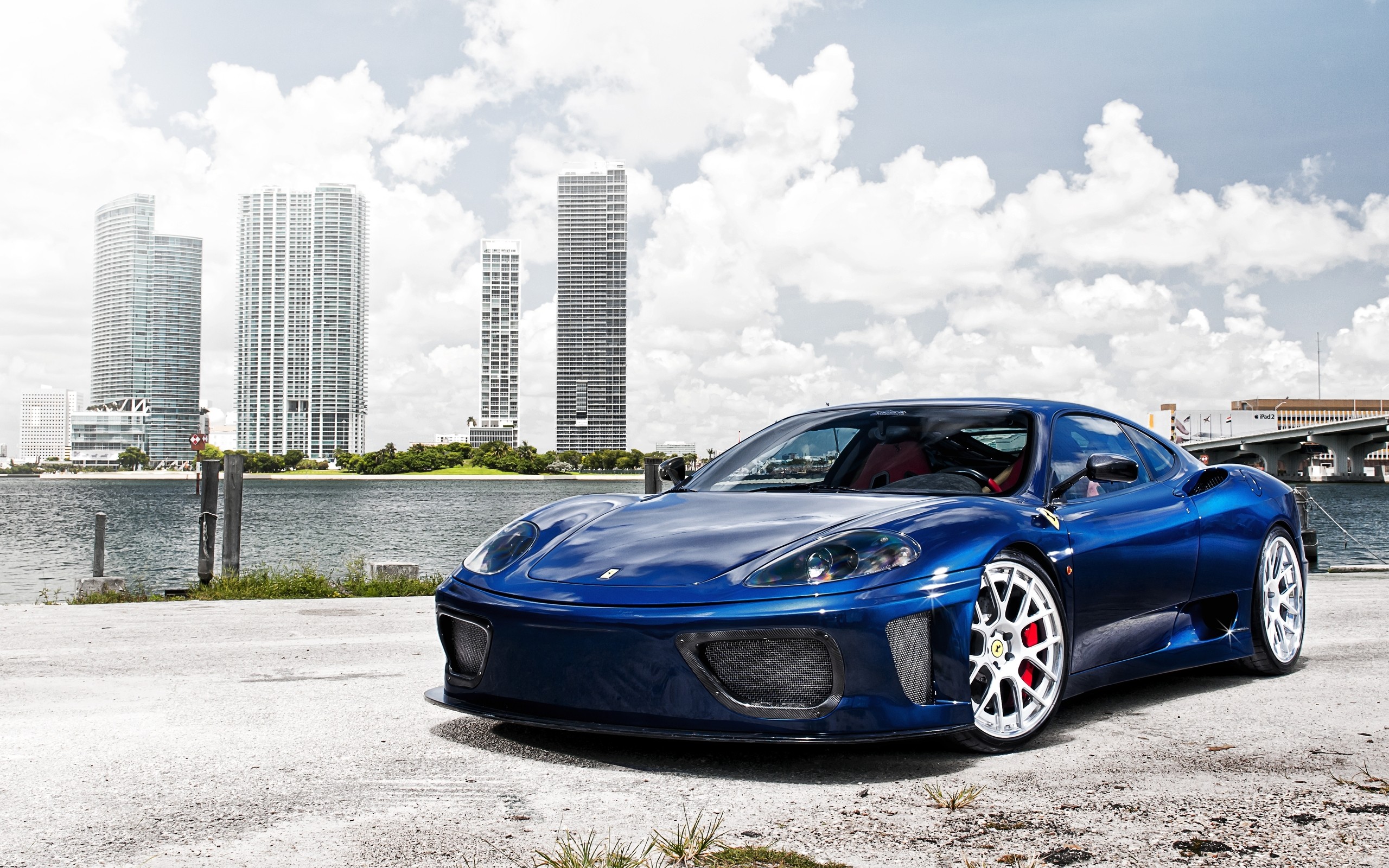 blue, Ferrari, 360, Modena Wallpapers HD / Desktop and