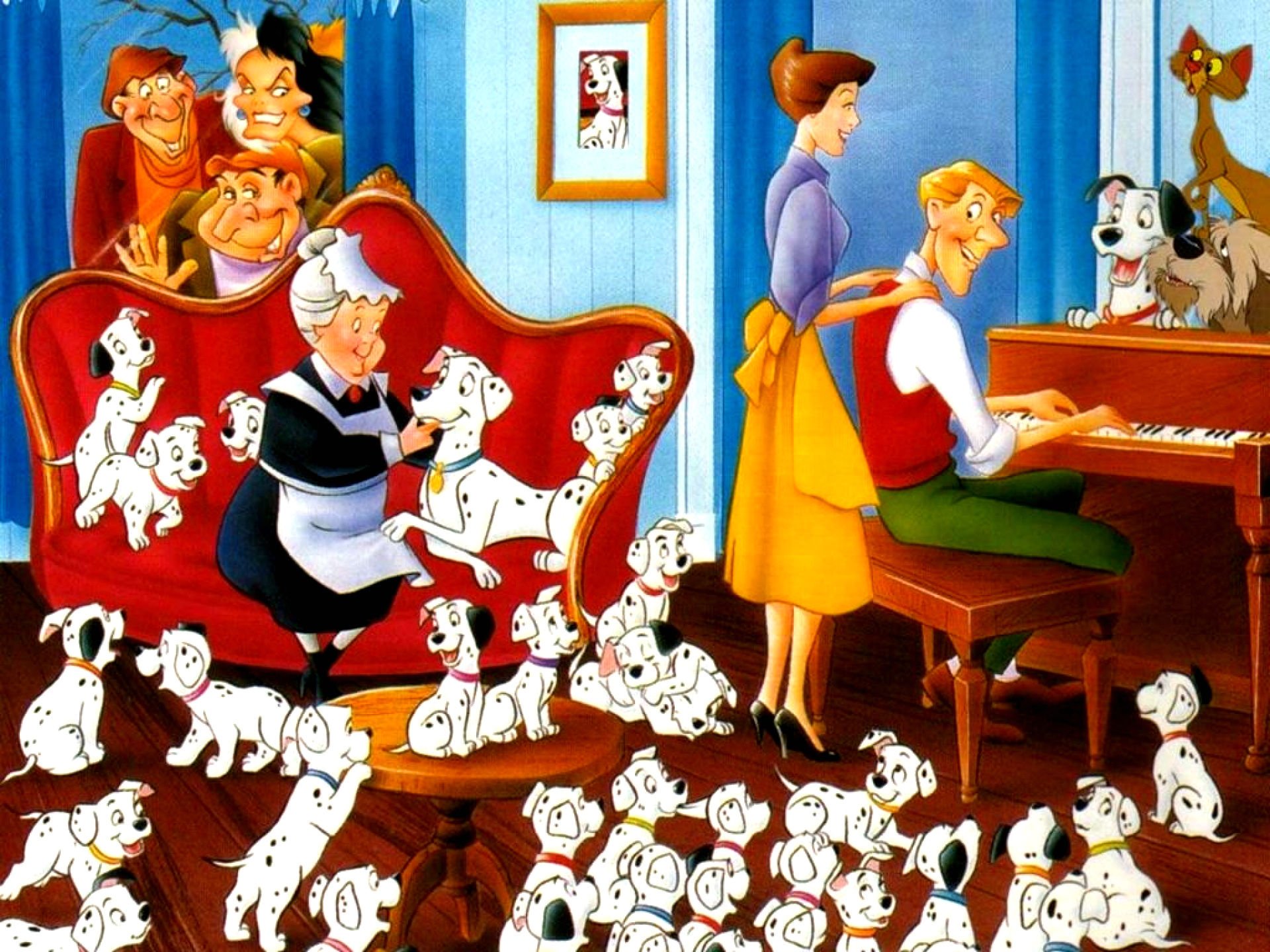 101 dalmatians, Comedy, Adventure, Family, Dog, Puppy, 100