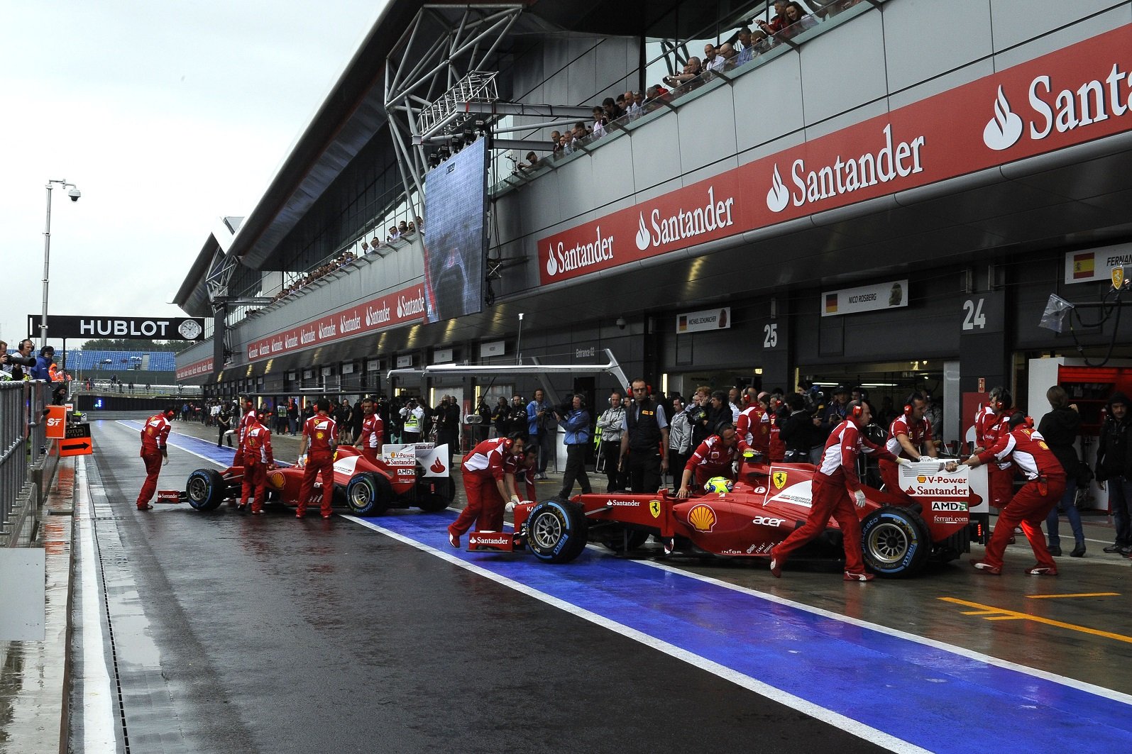 alonso, Massa, 2012, Cars, F2012, Ferrari, Formula, One, Race, Stands, Pit lane, Stands, Paddocks Wallpaper