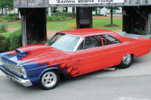 1965, Ford, Galaxie, 500, Drag, Racing, Hot, Rods, Muscle, Car, Race, Red, Fire, Flames