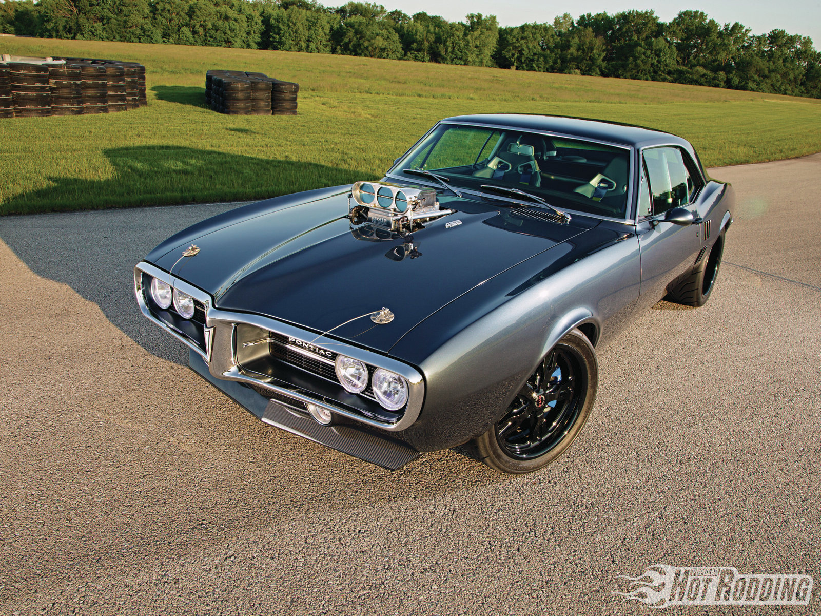 1967, Pontiac, Firebird, Muscle, Cars, Hot, Rods, Engine Wallpaper