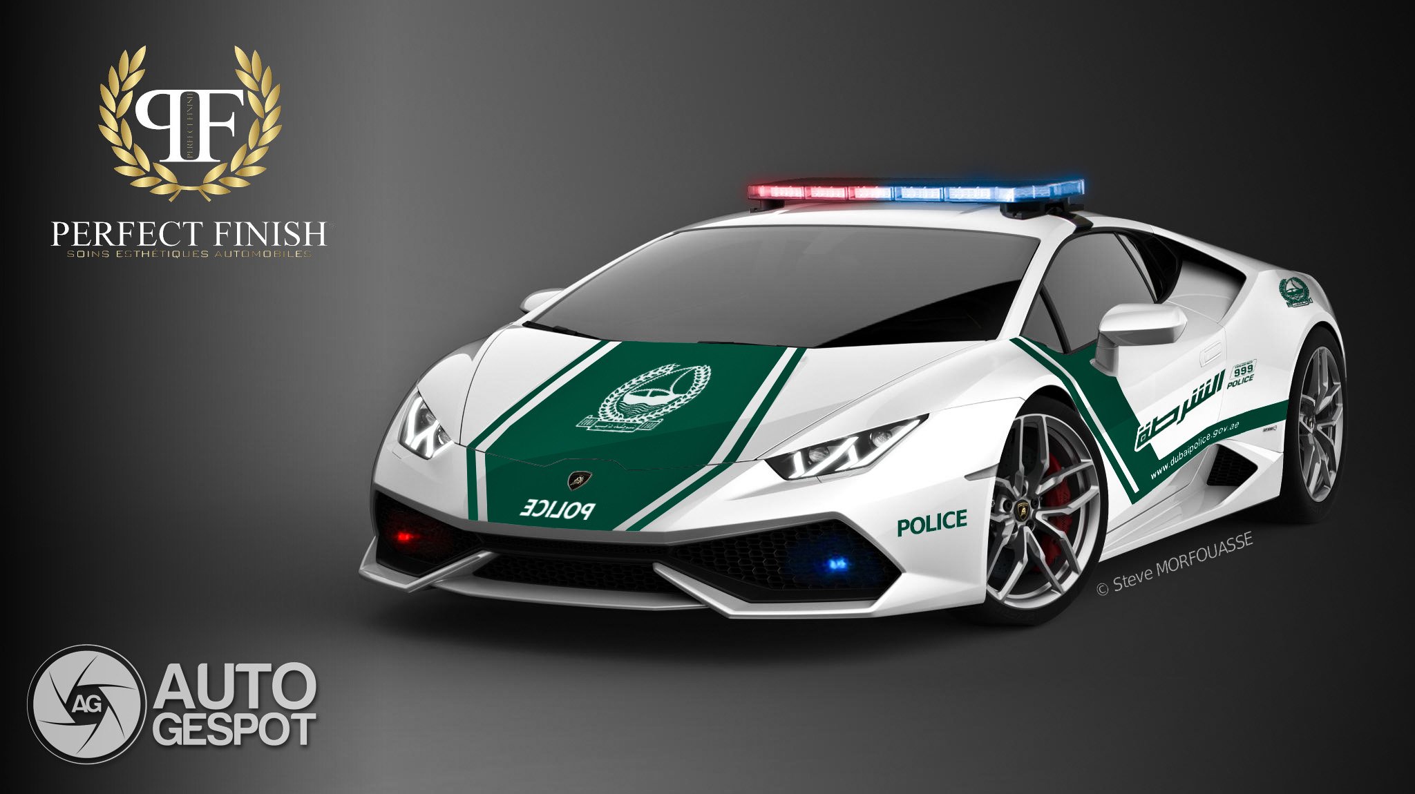 2014,  , 610, 4,  , Huracan,  , Lamborghini,  , Supercars, Police, Dubai Wallpaper