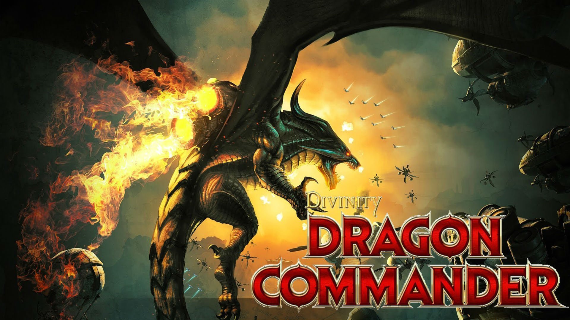 divinity dragon commander, Strategy, Rpg, Fantasy, Adventure, Sci fi, Dragon, Divinity, Commander, Steampunk Wallpaper