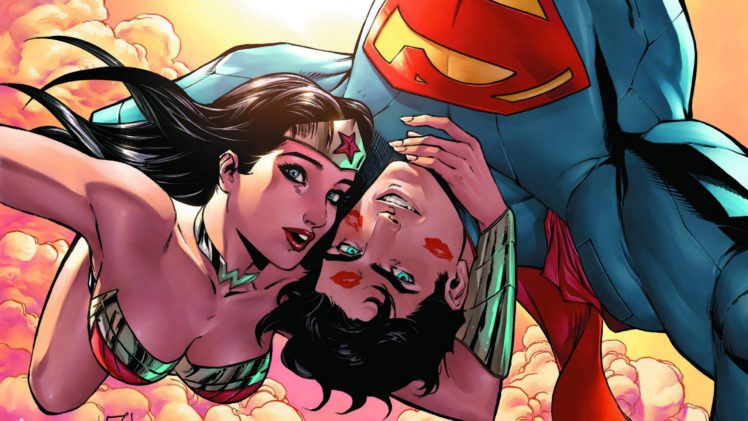 superman, And, Wonder, Woman, Selfie HD Wallpaper Desktop Background