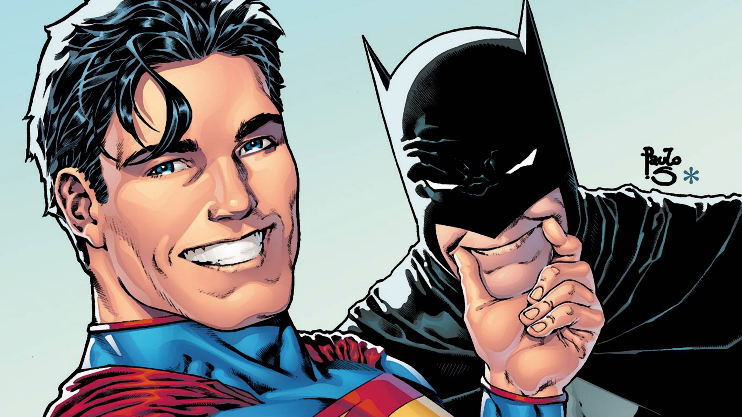 superman, And, Batman, Selfie Wallpaper