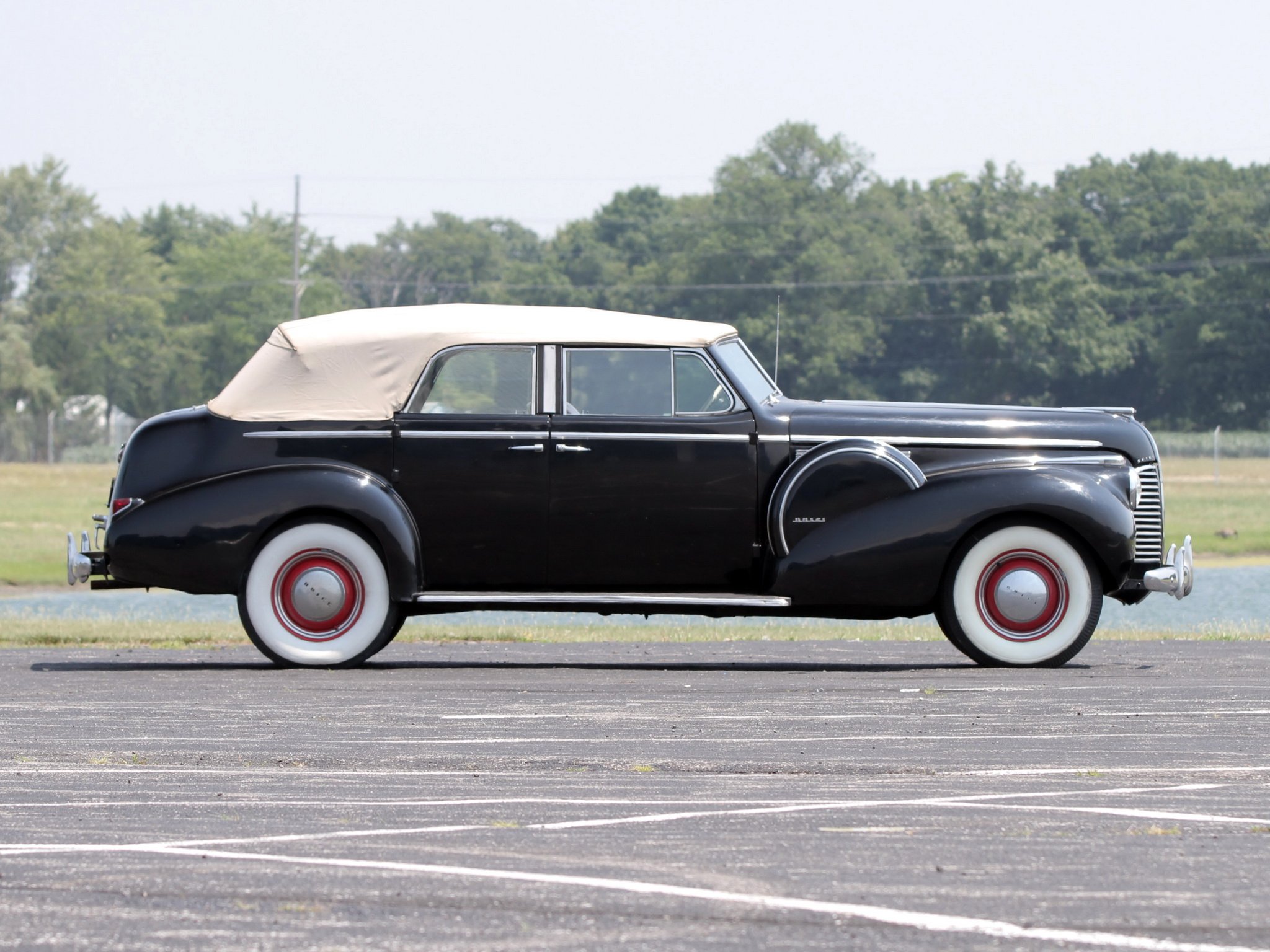 1940, Buick, Limited, Fastback, Convertible, Phaeton,  81da , Retro, Luxury, Ew Wallpaper