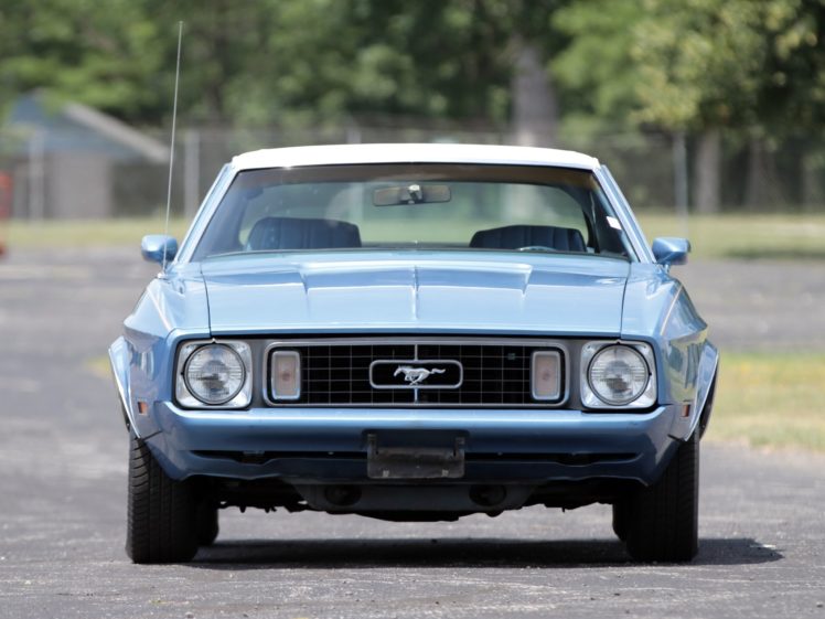 1973, Ford, Mustang, Grande,  65f , Muscle, Classic HD Wallpaper Desktop Background