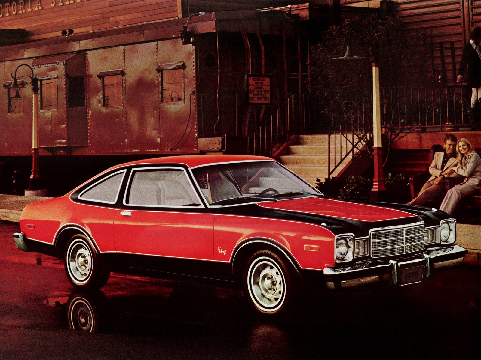 1976, Plymouth, Volare, Custom, Sport, Coupe,  hh 29 Wallpaper
