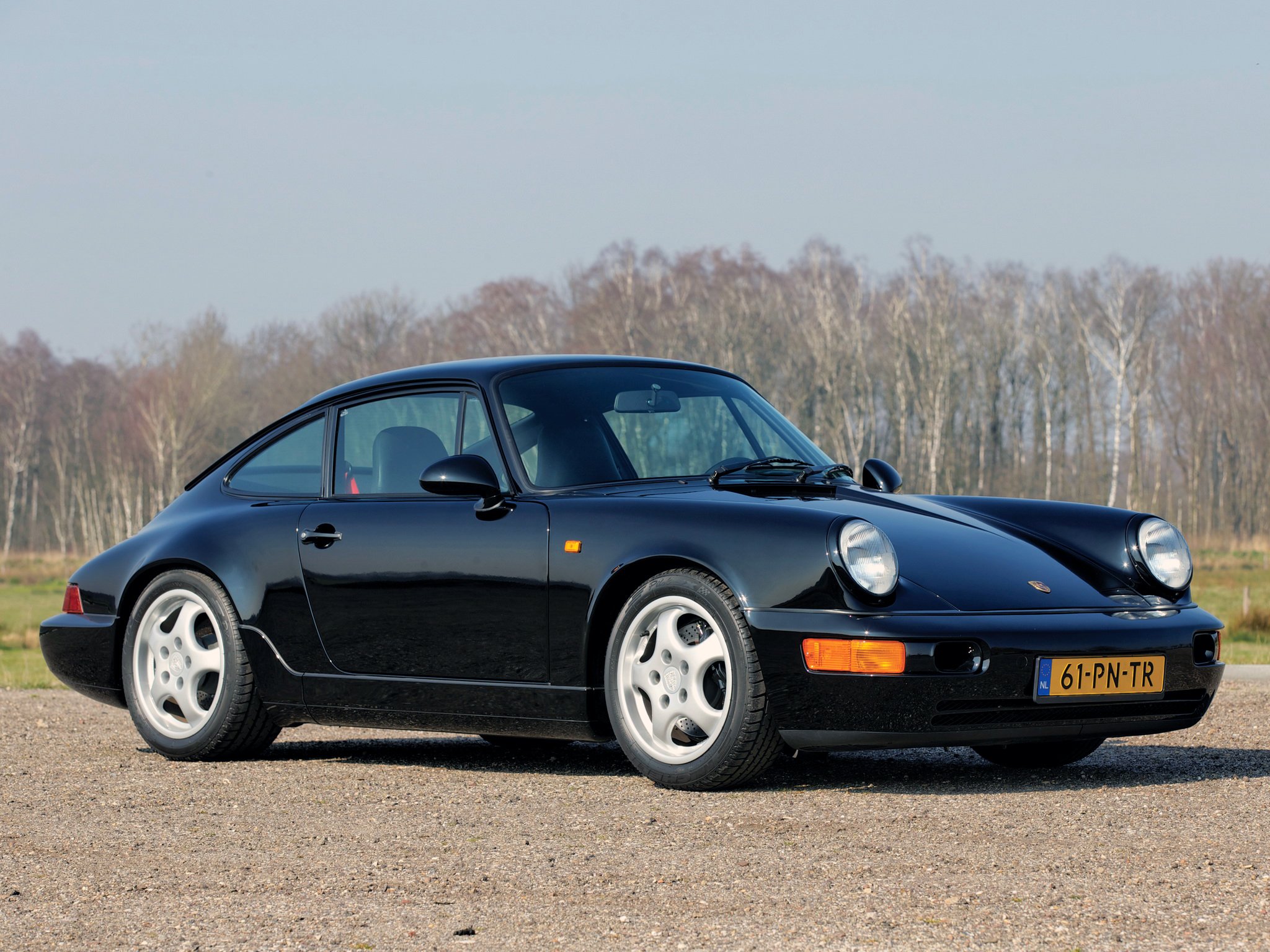 1991, Porsche, 911, Carrera, R s, Leichtbau,  964 Wallpaper
