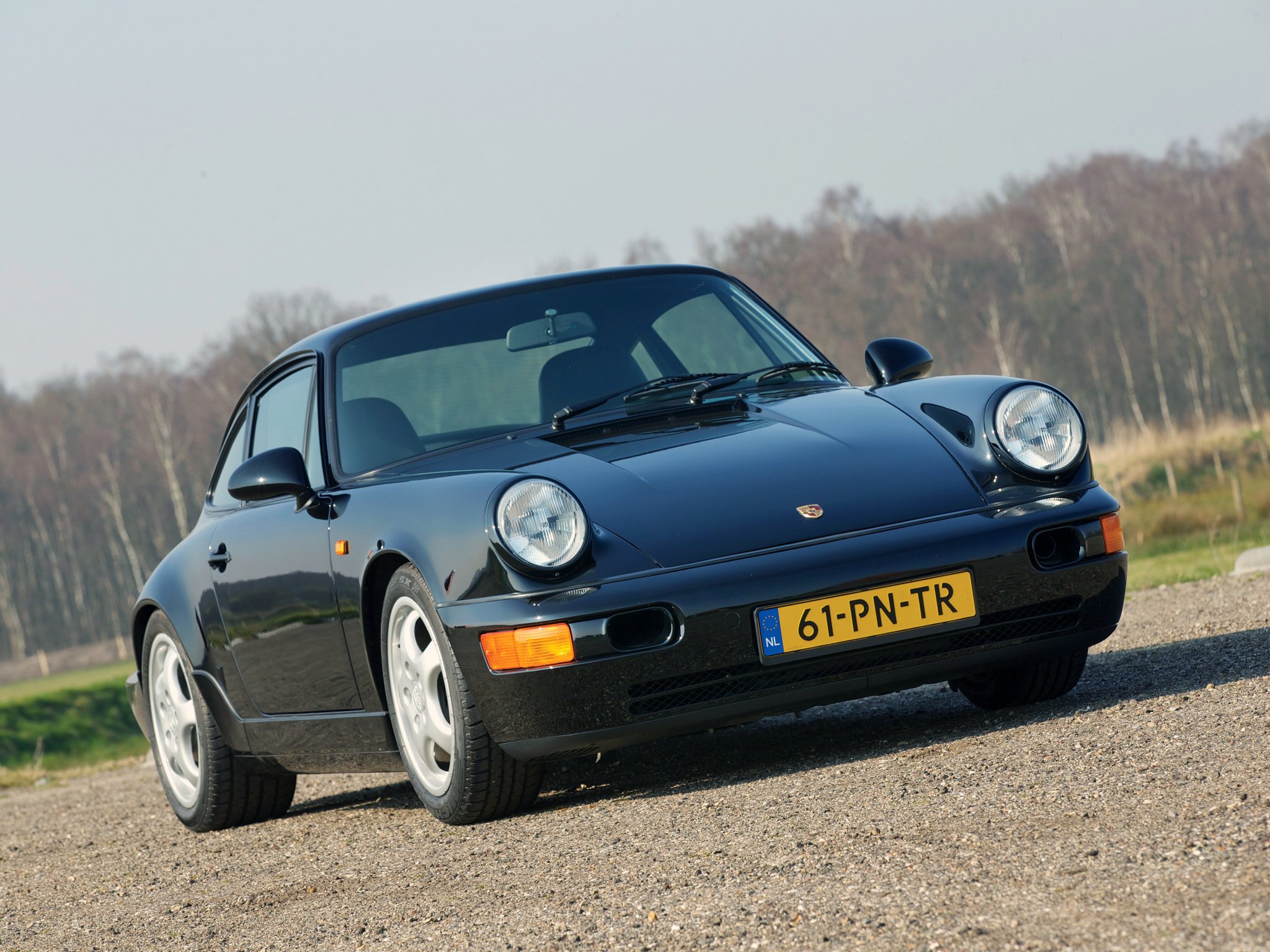 1991, Porsche, 911, Carrera, R s, Leichtbau,  964 Wallpaper