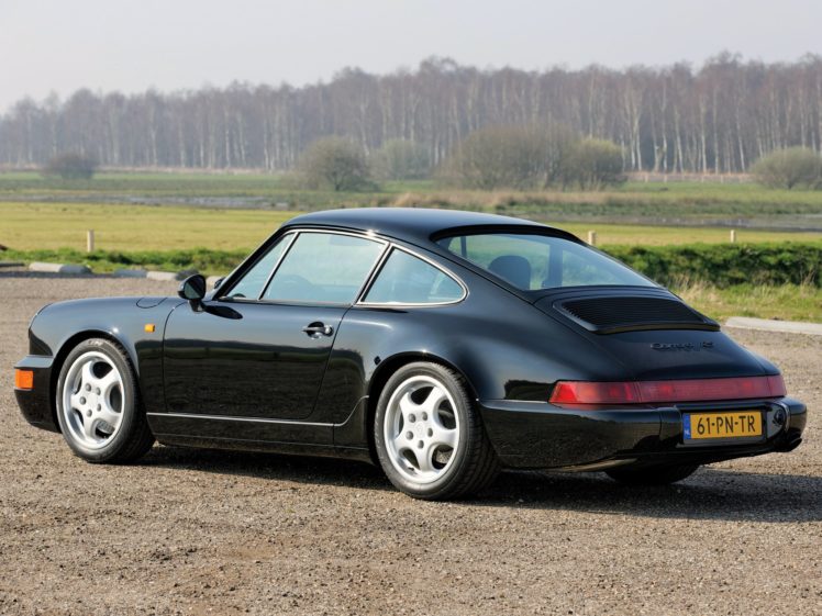 1991, Porsche, 911, Carrera, R s, Leichtbau,  964 HD Wallpaper Desktop Background