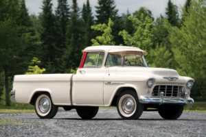 1955, Chevrolet, 3100, Cameo, Carrier, Suburban, Pickup,  h255 3124 , Retro,  1