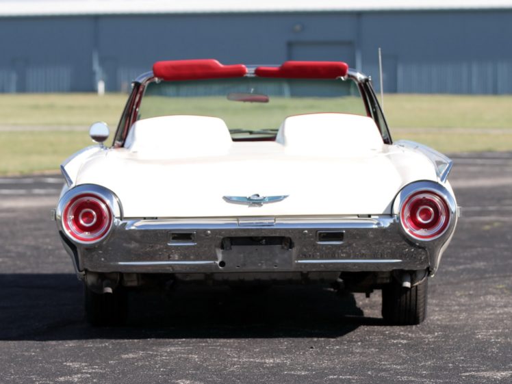 1962, Ford, Thunderbird, Sports, Roadster,  76b , Classic, Luxury HD Wallpaper Desktop Background