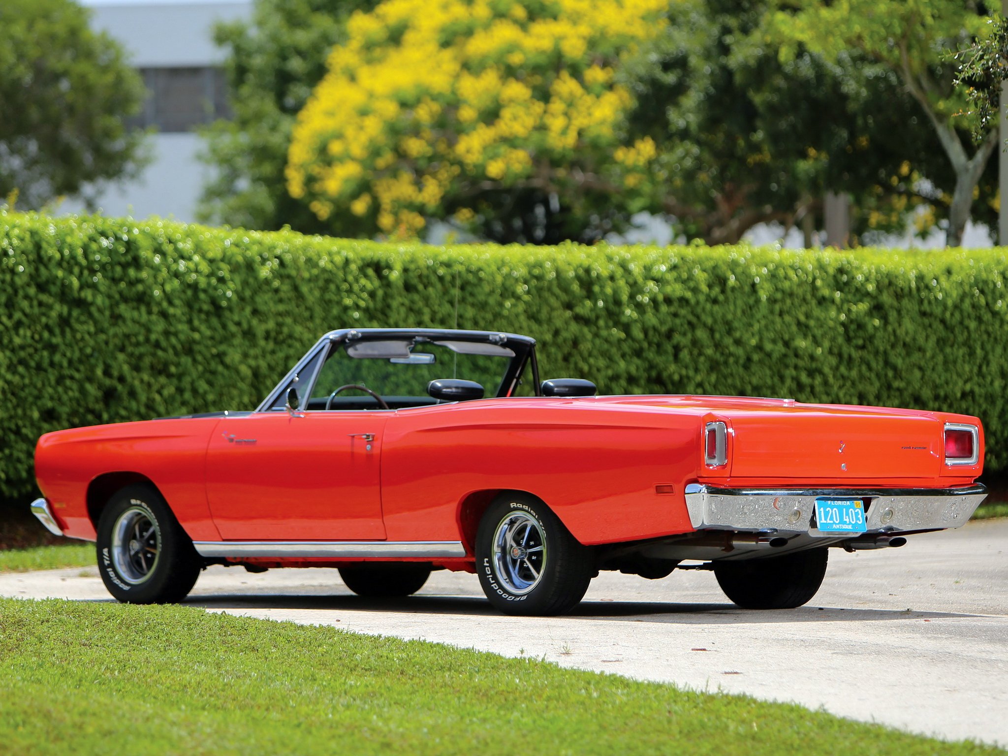 1969, Plymouth, Road, Runner, 383, Convertible,  rm27 , Muscle, Classic,  4 Wallpaper