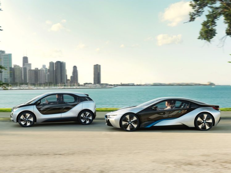 2011, Bmw, Concept, I, 8, Supercar, Supercars HD Wallpaper Desktop Background