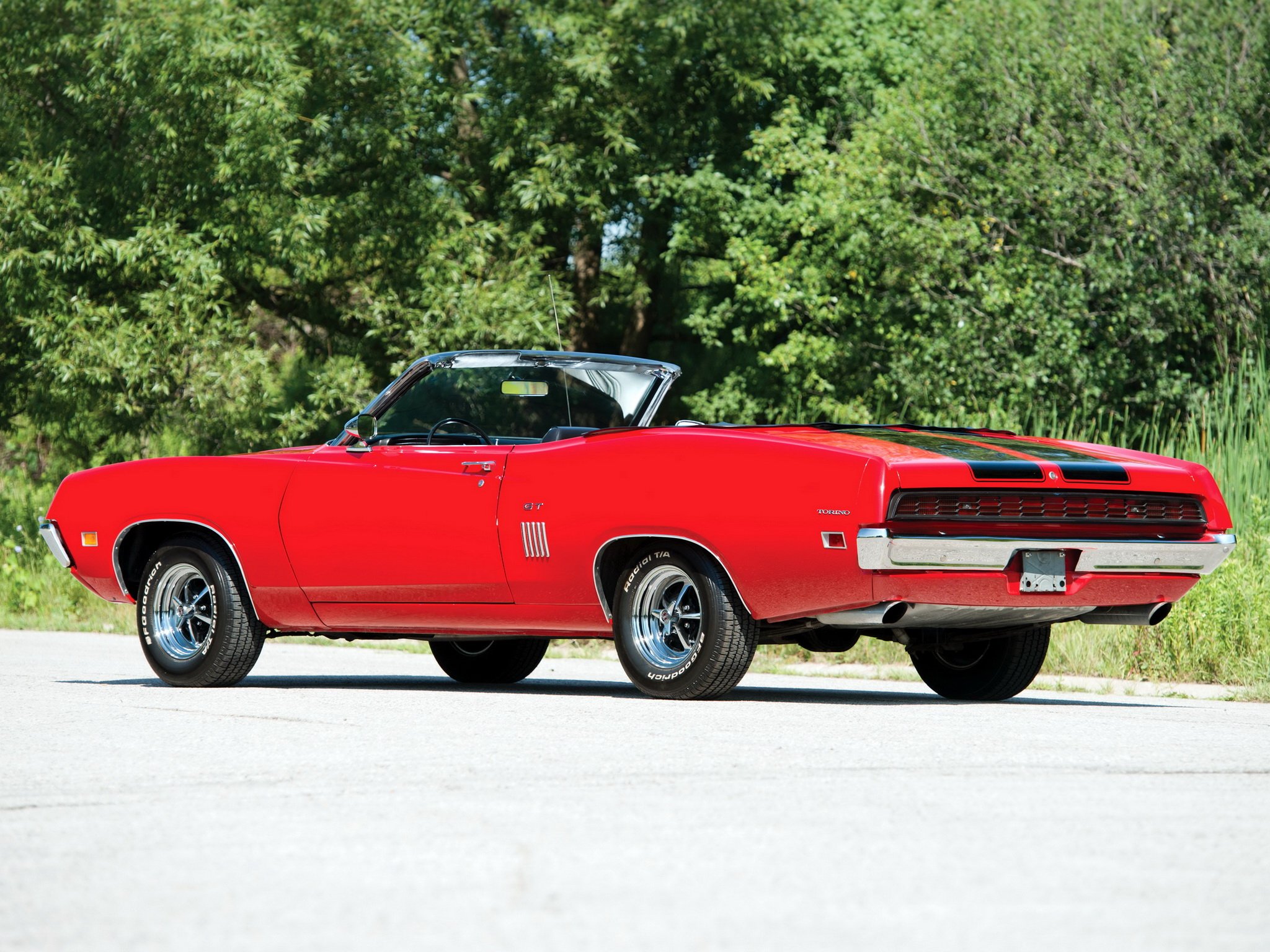 1970, Ford, Torino, G t, Convertible,  76f , Muscle, Classic Wallpaper