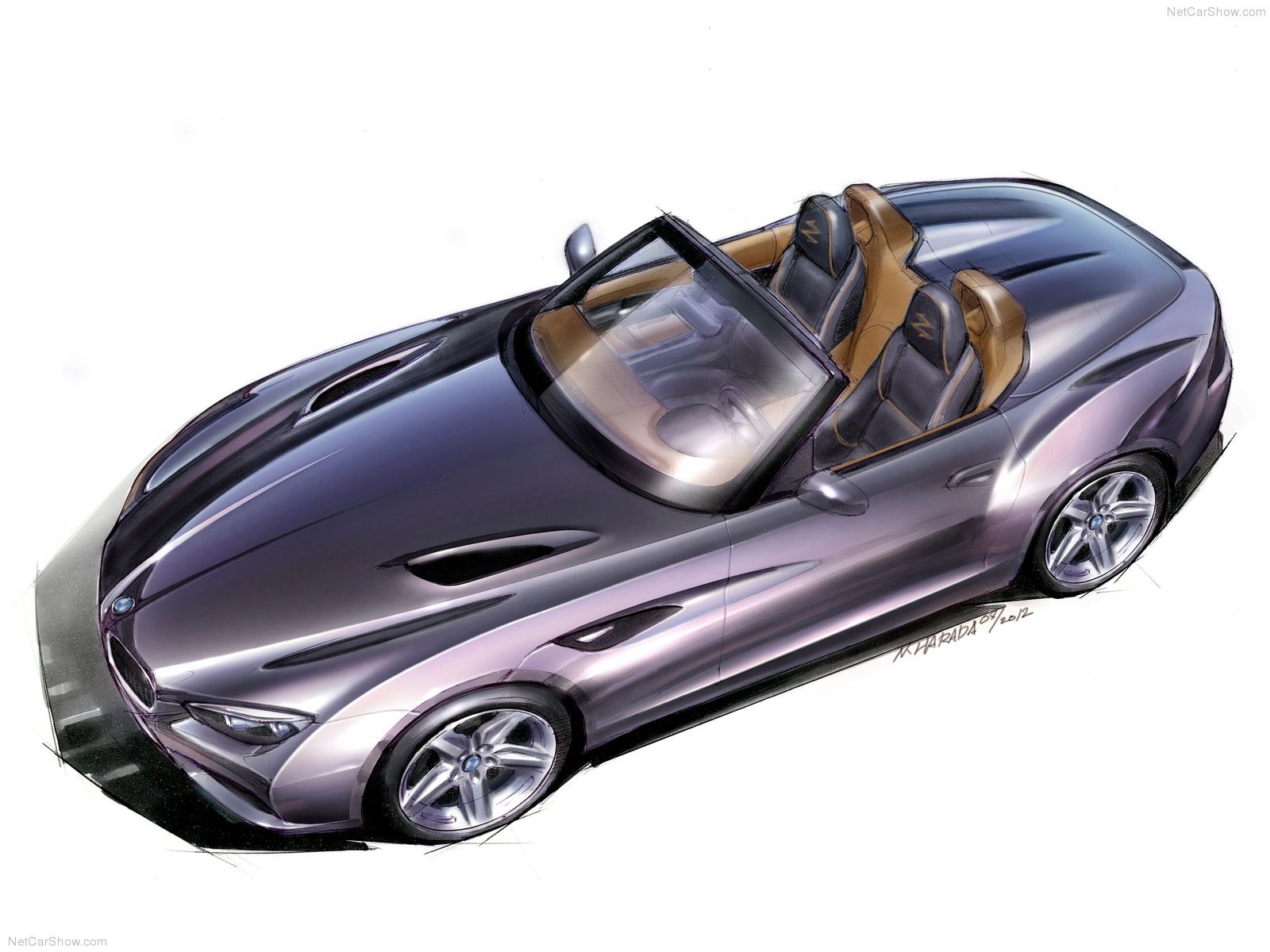 2012, Bmw, Concept, Roadster, Zagato Wallpaper
