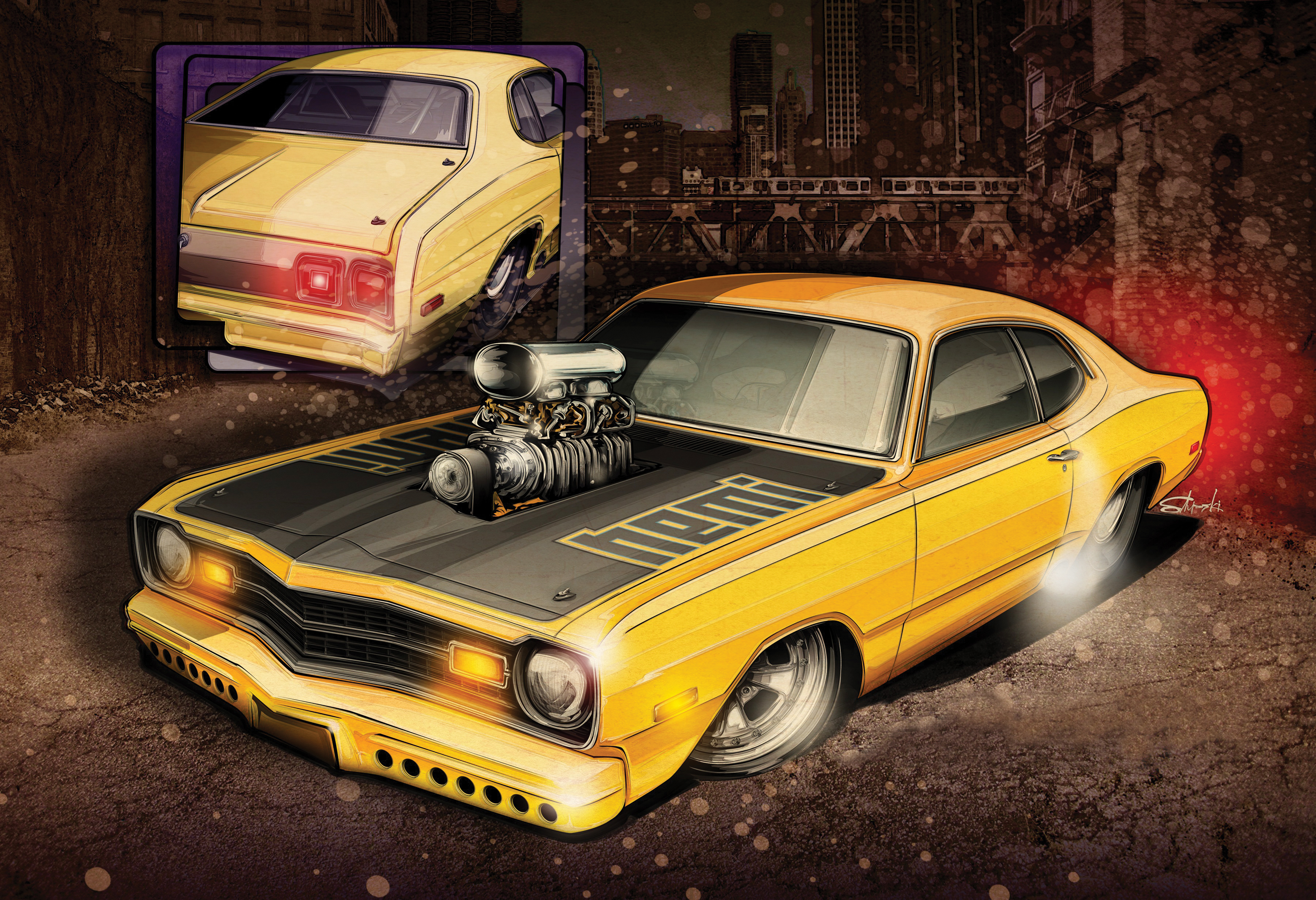 1971, Dodge, Challenger, 426, Hemi, Muscle, Cars, Hot, Rods,  11 Wallpaper