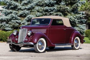1936, Ford, V 8, Club, Cabriolet,  68 760 , Retro, Convertible