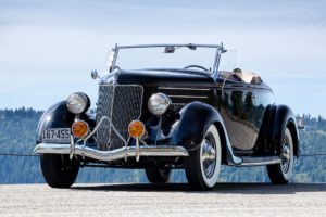 1936, Ford, V 8, Deluxe, Roadster,  68 710 , Retro