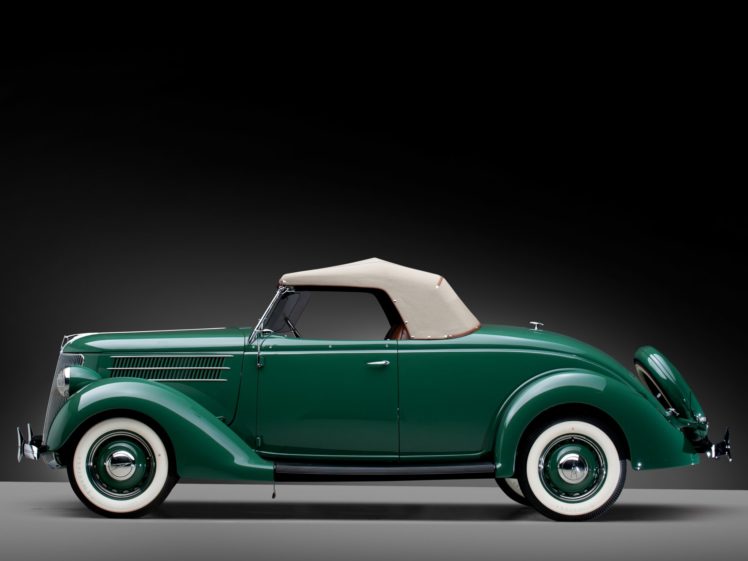 1936, Ford, V 8, Deluxe, Roadster,  68 710 , Retro HD Wallpaper Desktop Background