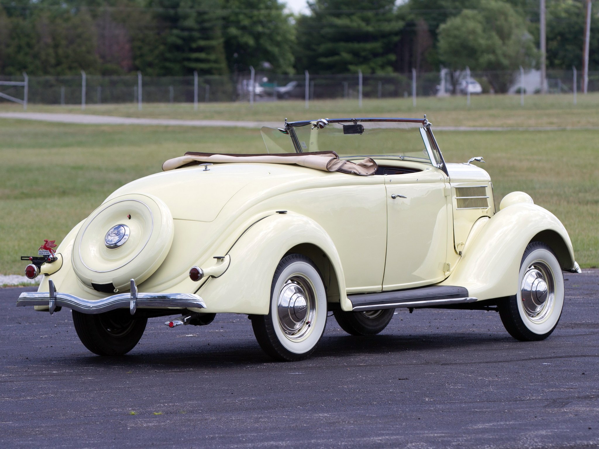 1936, Ford, V 8, Deluxe, Roadster,  68 710 , Retro, Ww Wallpaper