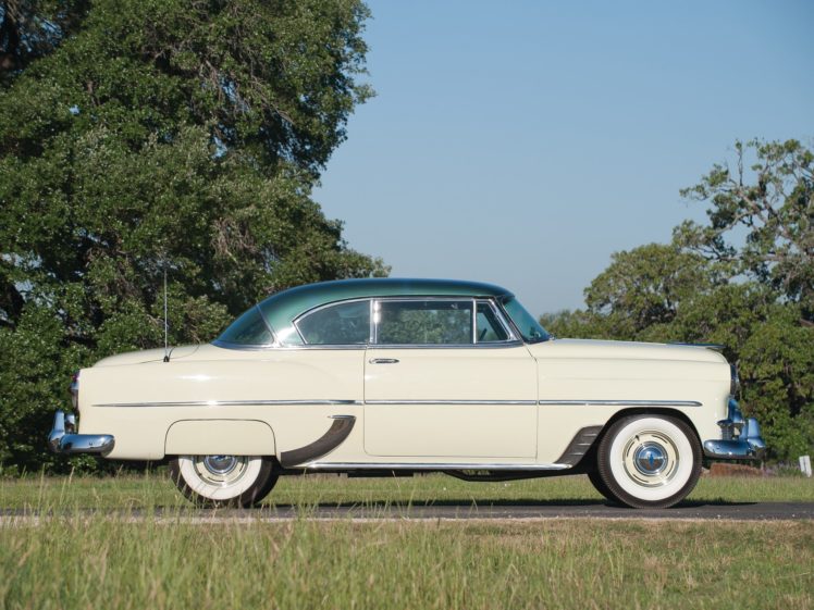 1953, Chevrolet, Deluxe, 210, Sport, Coupe,  b 2154 1037 , Retro,  2 HD Wallpaper Desktop Background