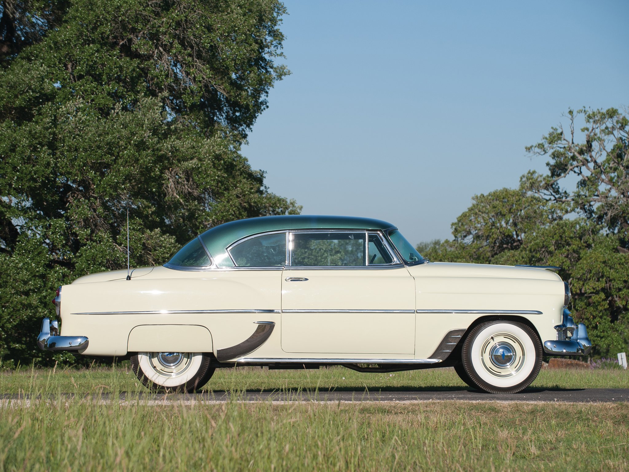 1953, Chevrolet, Deluxe, 210, Sport, Coupe,  b 2154 1037 , Retro,  2 Wallpaper