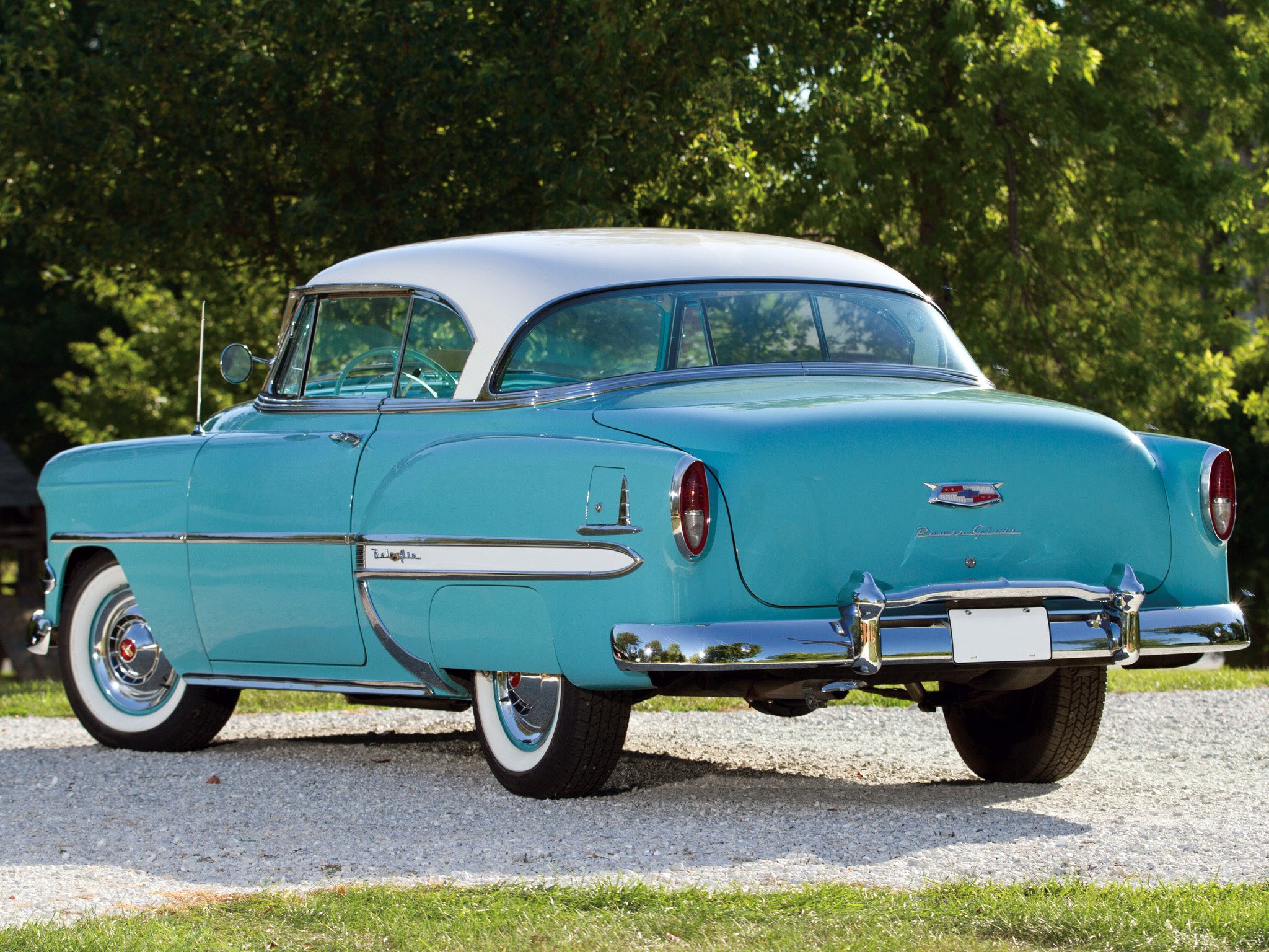 1954, Chevrolet, Bel, Air, Sport, Coupe, c 2454 1037d
