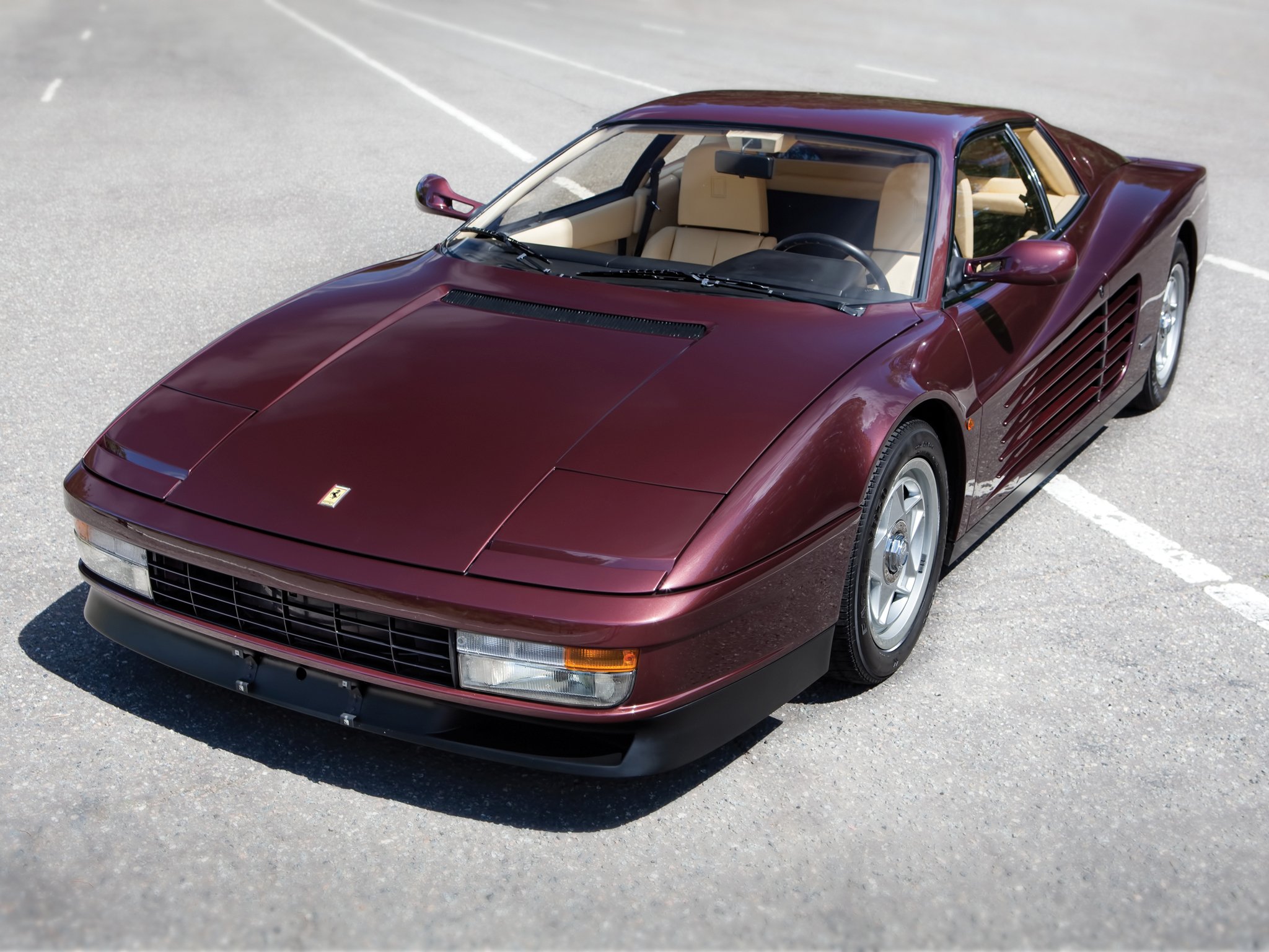1986 92, Ferrari, Testarossa, Supercar Wallpaper