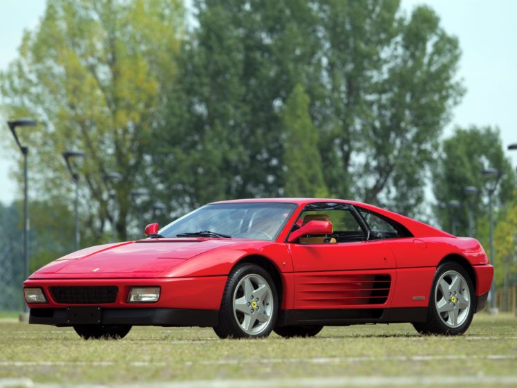 1989 93, Ferrari, 348, T b, Supercar,  2 HD Wallpaper Desktop Background