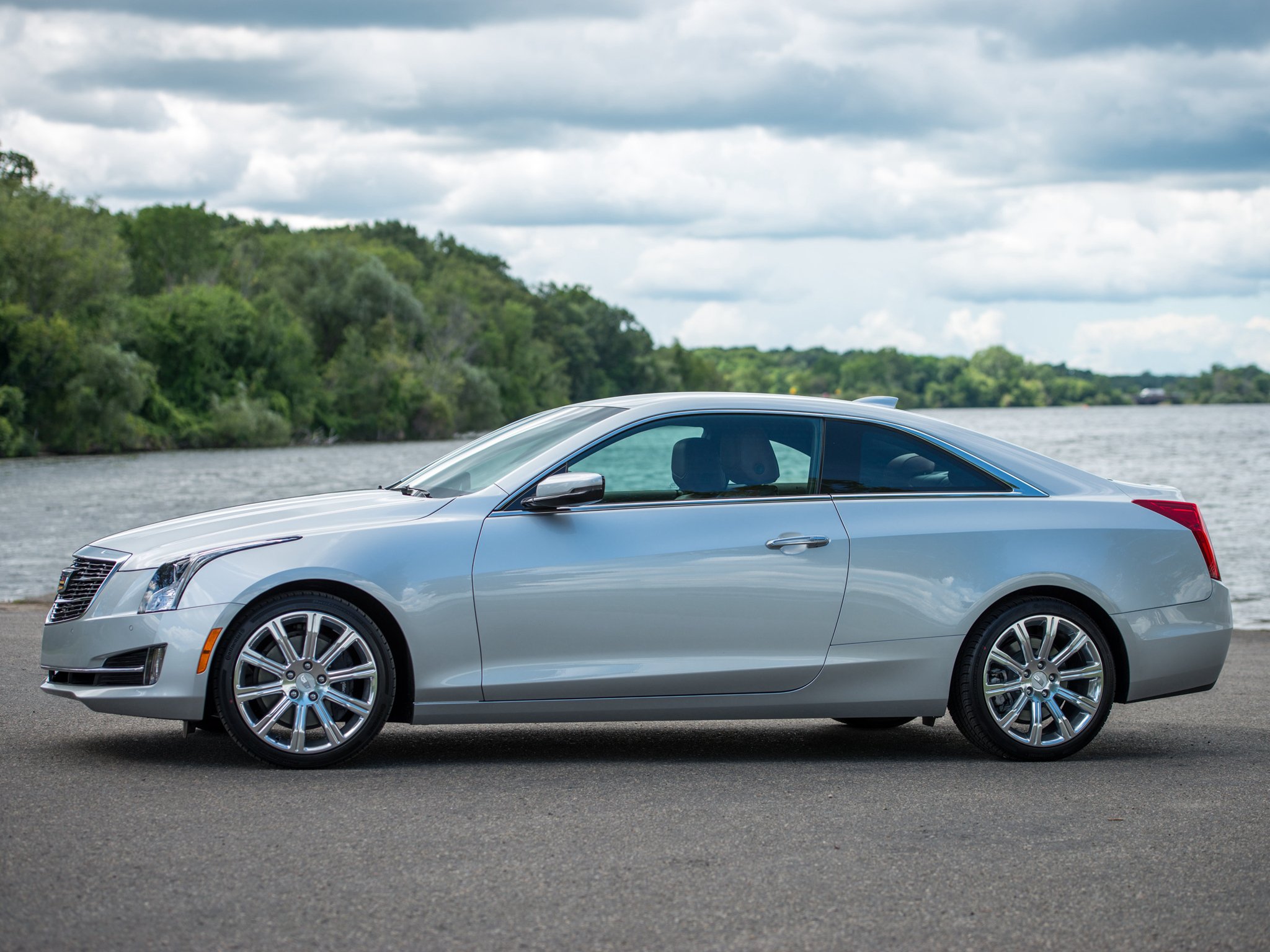 2015, Cadillac, Ats, Coupe, Luxury Wallpaper