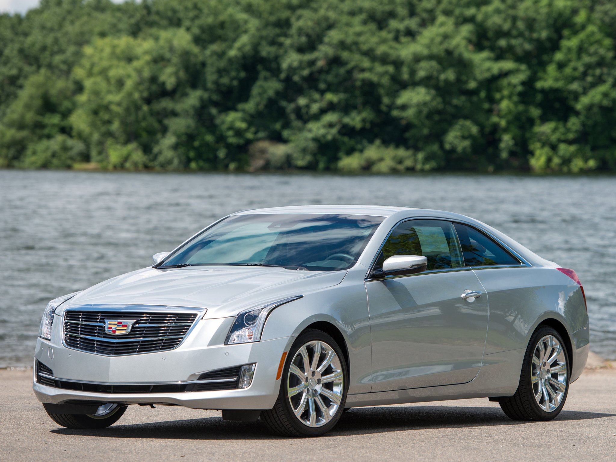 2015, Cadillac, Ats, Coupe, Luxury, Fr Wallpaper