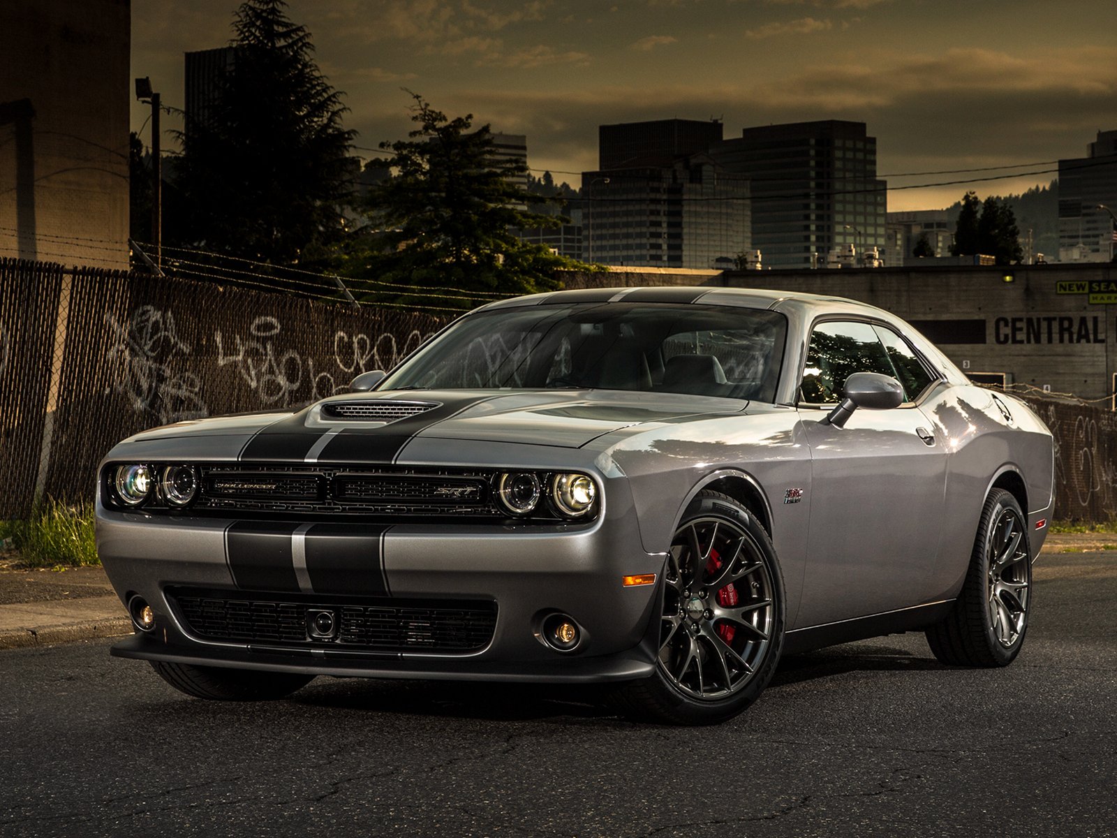 2015, Dodge, Challenger, Srt, 392,  l c , Muscle Wallpaper