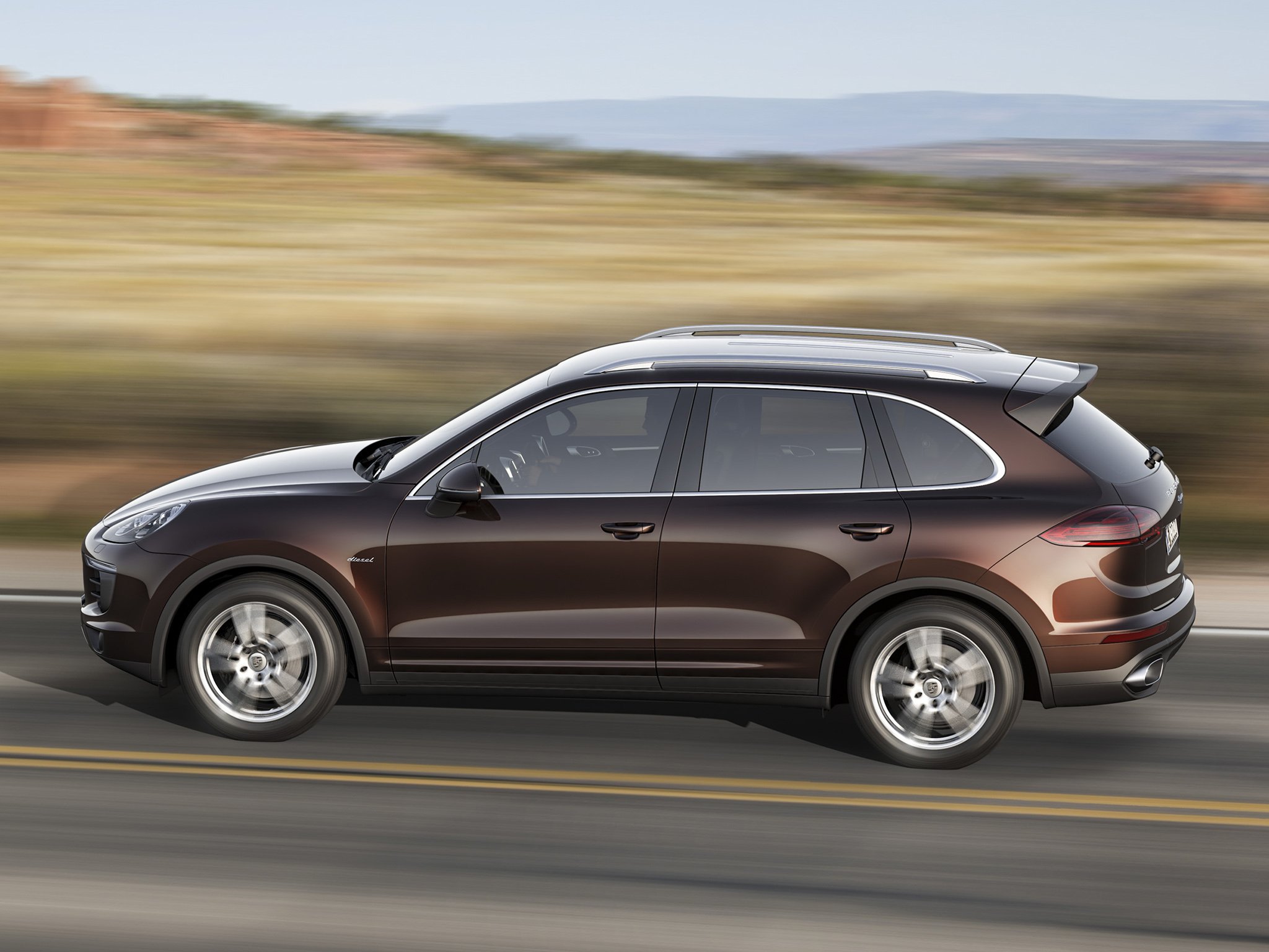 2015, Porsche, Cayenne, Diesel,  958 Wallpaper