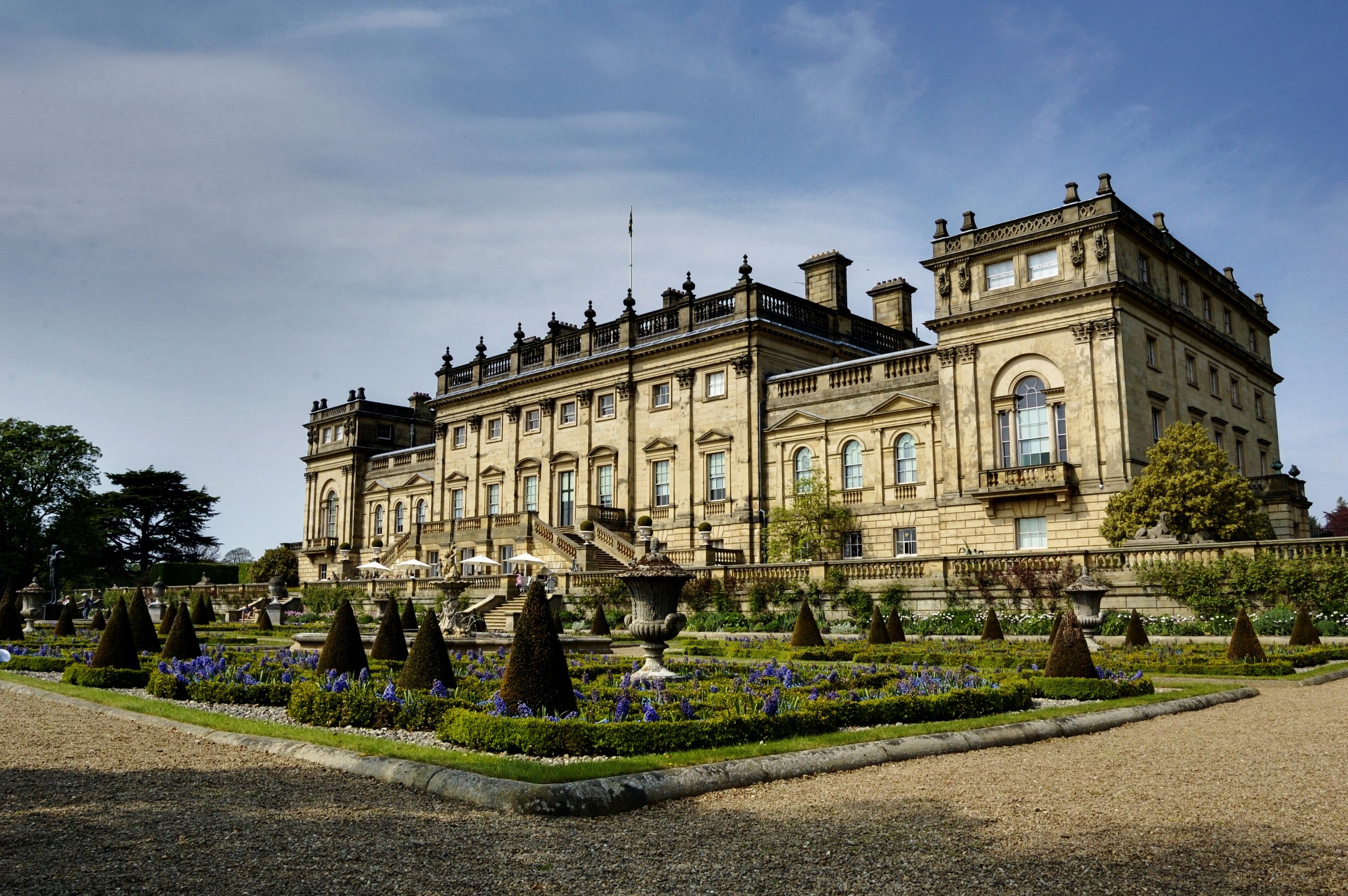 england, Houses, Parks, Lids, Harewood, House, Mansion, Lawn, Shrubs Wallpaper