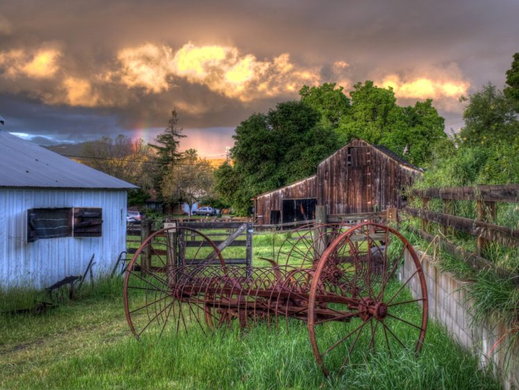 farms, Building, Rustic, Farm, Barn, Vintage,  41 HD Wallpaper Desktop Background