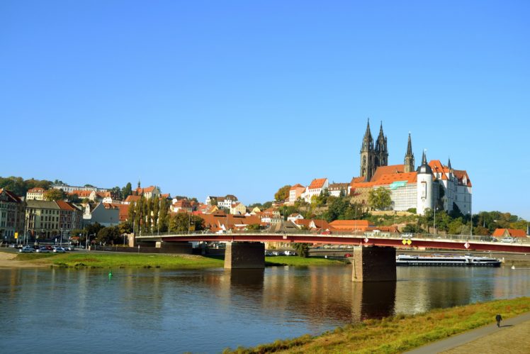 germany, Castle, Houses, Rivers, Bridge, Albrechtsburg, Meissen HD Wallpaper Desktop Background