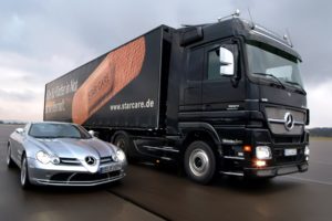 mercedes, Benz, Slr, And, Actros, 1861