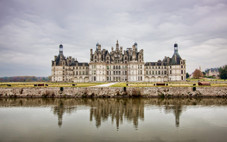 castle, Chambord, France HD Wallpaper Desktop Background